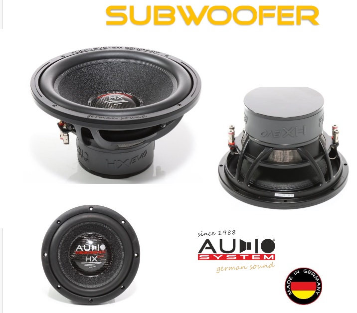 Audio System HX10 EVO HIGHEND Subwoofer HXSERIES 25cm (10”) Woofer